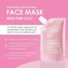 Body Boom Face Mask with Pink Clay Detoxifying and Soothing for All Skin Types 40g