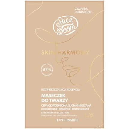 Faceboom Skin Harmony Face Mask Collection for Dehydrated, Dry, and Combination Skin