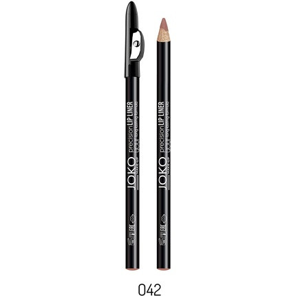 JOKO Your Precision Long Lasting Lip Liner with a Sharpener 42 Chocolate