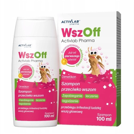 Activlab Pharma Wszoff Shampoo Against Lice 100 Ml