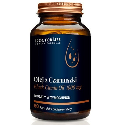 Doctor Life Black Cumin Oil 1000mg 60 Capsules