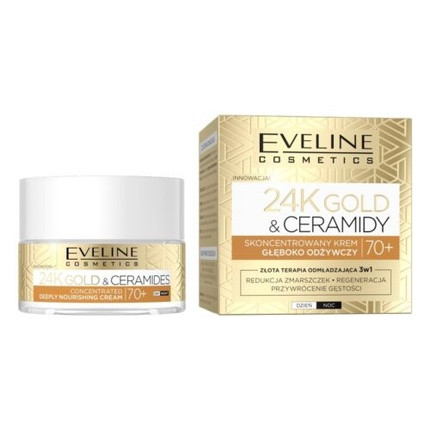 24K Gold & Ceramidy Concentrated Deep Nourishing Cream 70+ 50ml