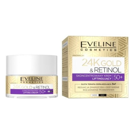 24K Gold & Retinol Concentrated Lifting Cream 50+ 50ml Eve