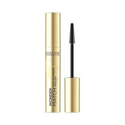 Eveline Wonder Match Thickening Lengthening Mascara Intense Black 7ml