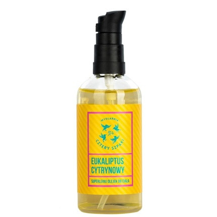 Mydlarnia Cztery Szpaki Eucalyptus Lemon Super Light Body Oil 100ml