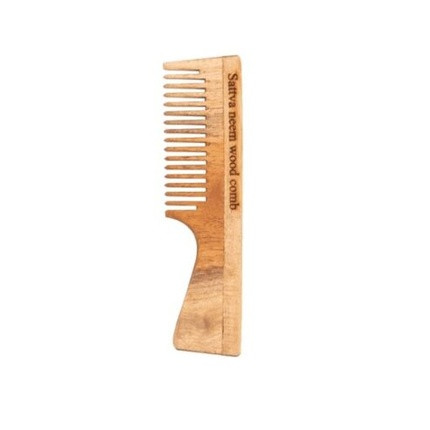 Neem Wood Comb Hair Comb from Indian Lilac Tree 19cm