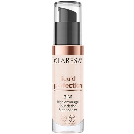 Claresa Liquid Perfect 2 In 1 Concealer 101 - 34 G