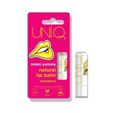 Mmm Yummy Natural Lip Balm Strawberry 5g