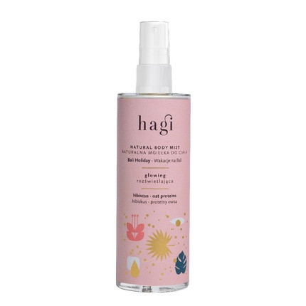 Hagi Illuminating Body Mist With Golden Particles Bali Vacation 100ml