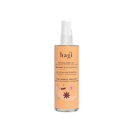 Hagi Natural Spicy Orange Body Oil 100ml