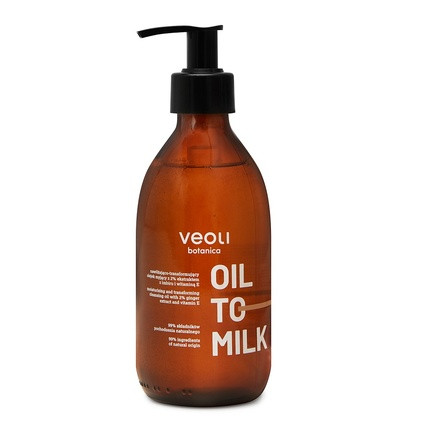 Veoli Botanica Oil To Milk Moisturizing-Transforming Cleansing Oil 290ml