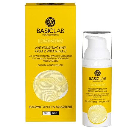 Basiclab Complementis Antioxidant Face Cream - Brightening And Smoothing, 50ml