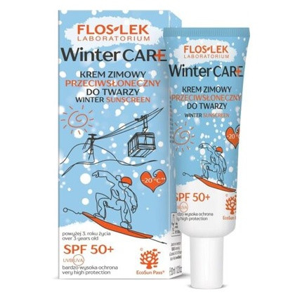 Winter Care Winter Sunscreen Face Cream SPF50+ 30ml Flo