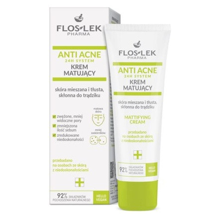 Anti-Acne 24h System Mattifying Cream 50ml Floslek