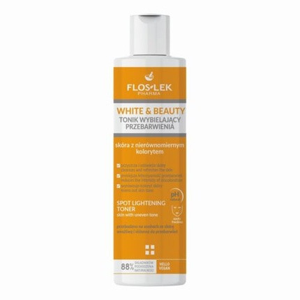 White & Beauty Whitening Discoloration Tonic 225ml Floslek