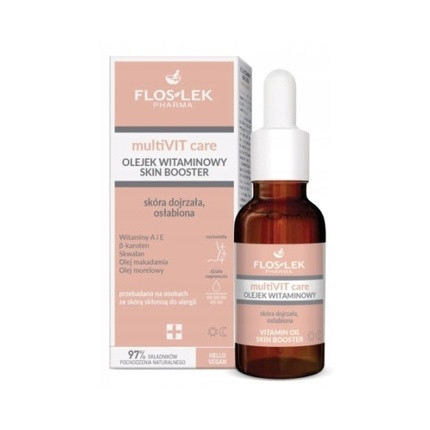 Floslek Pharma Multivit Care Vitamin Oil For Mature And Weakened Skin 30 Ml