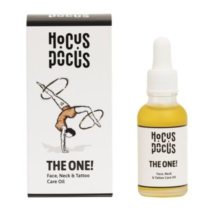 The One Nourishing Face, Neck, and Tattoo Oil 30ml Hocus P