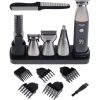 ADLER EUROPE Men's Grooming Set 5 in 1 - Beard Trimmer - Men's Razor - Hair Clipper - Nose Hair Trimmer - Precision Trimmer - Groomer - Waterproof