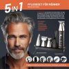 ADLER EUROPE Men's Grooming Set 5 in 1 - Beard Trimmer - Men's Razor - Hair Clipper - Nose Hair Trimmer - Precision Trimmer - Groomer - Waterproof