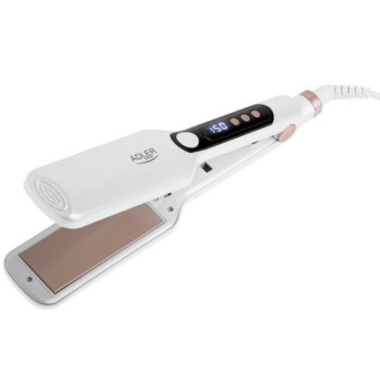 Hair Straightener Wide AD 2325 Ceramic Heating System LCD Display Temperature