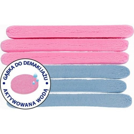 Top Choice Water Activated Makeup Remover Sponges 6pcs