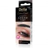 Delia Cosmetics Dark Brown Eyebrow Dye Creamy Consistency Long Lasting Effect up to 15 Days - Set of 1