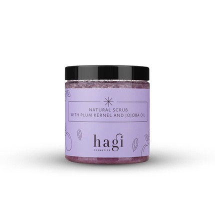 Hagi Natural Scrub with Plum Kernels and Jojoba Oil 300g