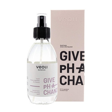 Veoli Give pH a Chance Facial Tonic 200ml - Clarifying Cleansing Water for All Skin Types with Myrrh - 30.94ml