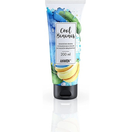 Anwen Cool Banana Cooling Color Hair Mask for Brown Hair 200ml