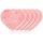 GLOV Heart Pads Pink Makeup Removers