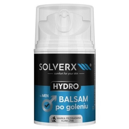 Hydro Balsam Shaving Balm for Men 50ml SOLVERX