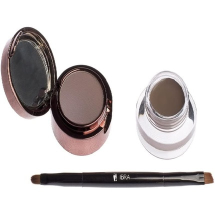 Waterproof Eyebrow Pomade and Powder Cream Makeup Long Lasting 24h - Blonde