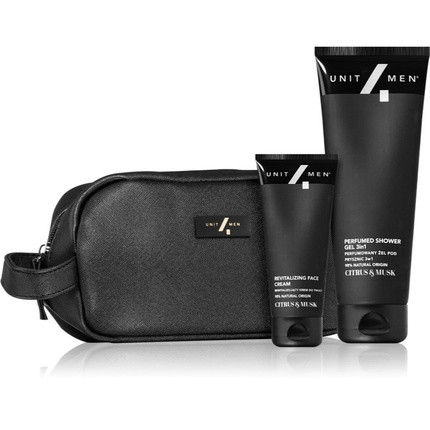 Unit4Men Travel Set Citrus&Musk Gift Set (for Men)