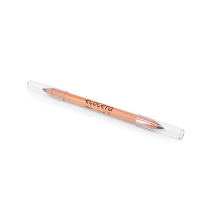 ECOCERA NATURAL CHOICE Double-Sided Eyebrow Pencil in Tobacco