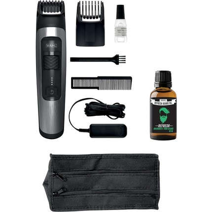 Wahl 1065.3999 Aqua Blade Trimmer with Refresh Beard Oil 465g