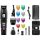 Wahl Colour Trim Advanced Multigroomer with Innovative Color-Coded Guide Combs 240 Minutes Runtime USB Charger - Black