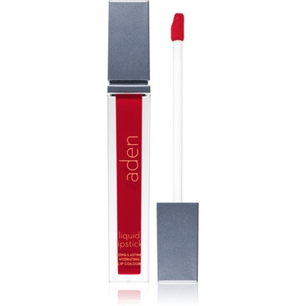 Aden Cosmetics Liquid Lipstick - Wild Red, 7 ml