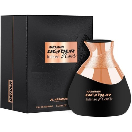 Al Haramain Detour Noir Intense 100ml Eau de Parfume Spray Arabian Perfume for Women Luxury Unisex Fragrance