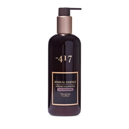 -417 Dead Sea Cosmetics Volumizing Mud Shampoo with Avocado Oil and Vitamin E 11.83oz - 100% Vegan