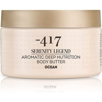 -417 Ocean Aromatic Body Butter Smoothing Moisturizer with Shea Butter and Dead Sea Salt Cosmetics for Dry Skin