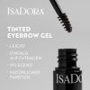 IsaDora Eyebrow Gel with Precision Brush - Easy Fixing and Long-lasting Result - For Defined and Fuller-looking Eyebrows - Eyebrow Lamination - Light Brown Soft Brown