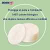 Demak'Up Bio Makeup Remover Pads for Face and Eyes 100% Natural Cotton Fibers GOTS Certified