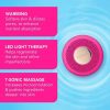 FOREO UFO mini Full Facial LED Mask Treatment Red Light Therapy Face Masks Beauty Treatment Korean Skincare Thermotherapy Face Massager Moisturiser Increased Skin Care Absorption Fuchsia