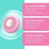 Foreo Ufo Mini 2 Full Facial LED Mask Treatment with Red Light Therapy and Face Massager Pearl Pink