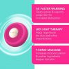 Foreo Ufo Mini 2 Full Facial LED Mask Treatment with Red Light Therapy and Face Massager Fuchsia