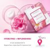 FOREO Bulgarian Rose Moisturizing Sheet Mask for Dry, Tired Skin 3 Pack - Clean and Nourishing Formula Compatible with UFO Devices