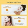 FOREO Manuka Honey Revitalizing Facial Sheet Mask for Dry and Fatigued Skin 3 Pack Anti-Aging Deeply Nourishing Clean Formula - Compatible with UFO Devices