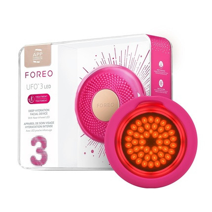 FOREO UFO 3 LED NIR and Red Light Mask Treatment Full Spectrum LED Mask Deep Moisturizer Face Masks Beauty Increased Skin Care Absorption Face Care Beauty Products Korean Skincare