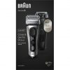 Braun Series 8 Electric Shaver for Men with Precision Long Hair Trimmer Charging Stand Wet & Dry Electric Razor 60 Minute Runtime Silver