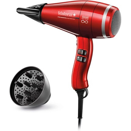 Valera Swiss Power4ever eQ Professional Ionic Hair Dryer with Sanify Air Purification 2400W Red